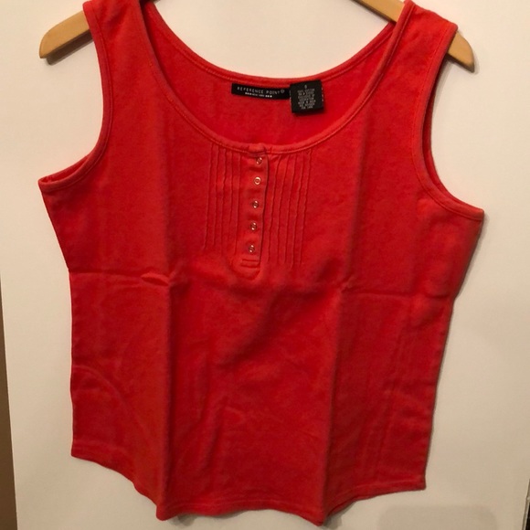 Reference Point 100% Cotton Tank Size Small - Picture 2 of 4